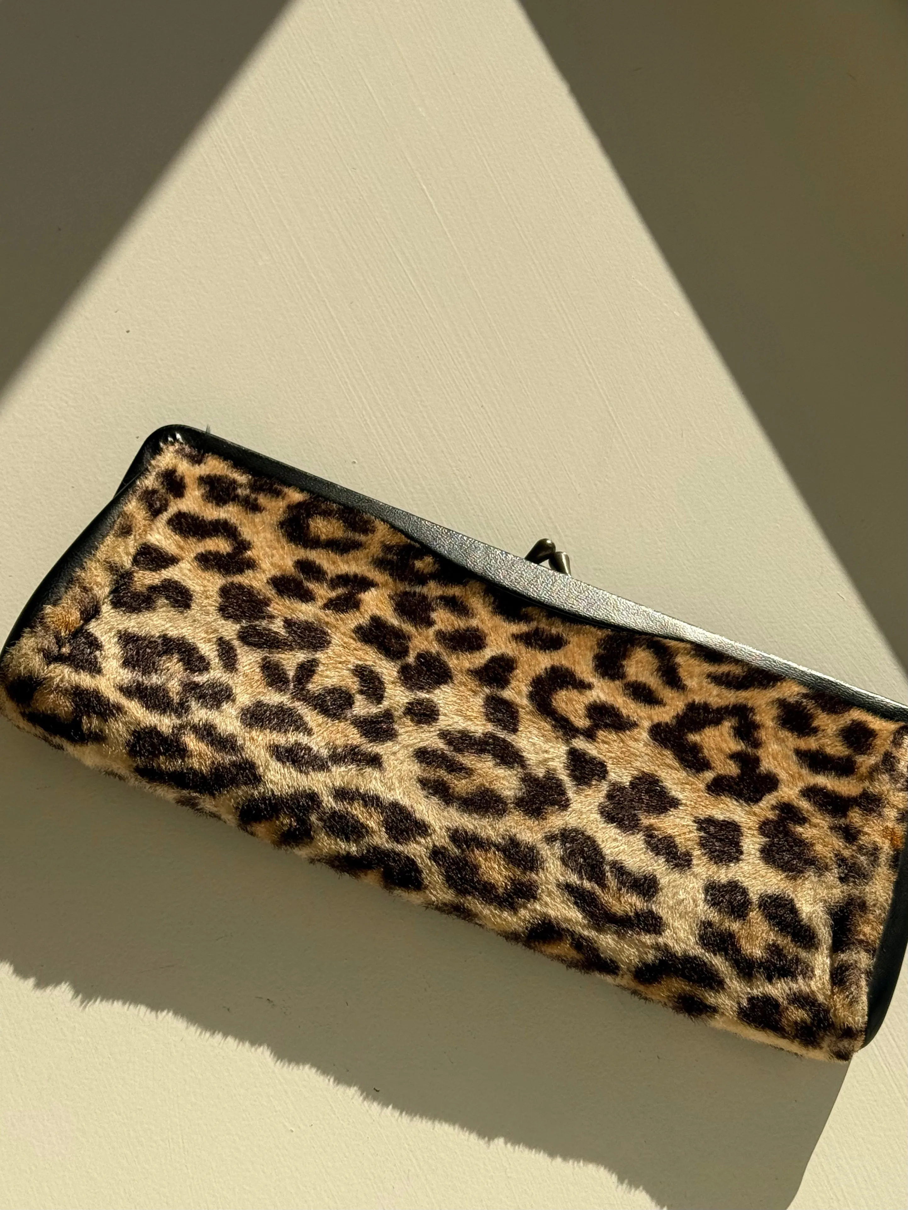 Favorite Vintage Faux Leopard Fur Clutch sold by NA NIN product image thumbnail 4