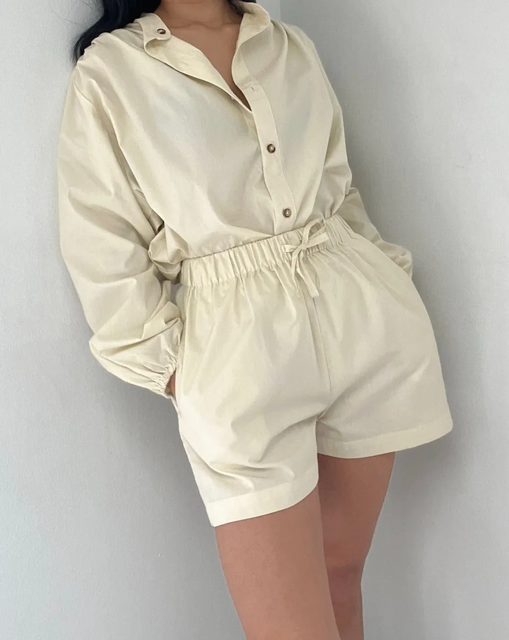 Retiring Samantha Cotton Poplin Short sold by NA NIN product image thumbnail 3