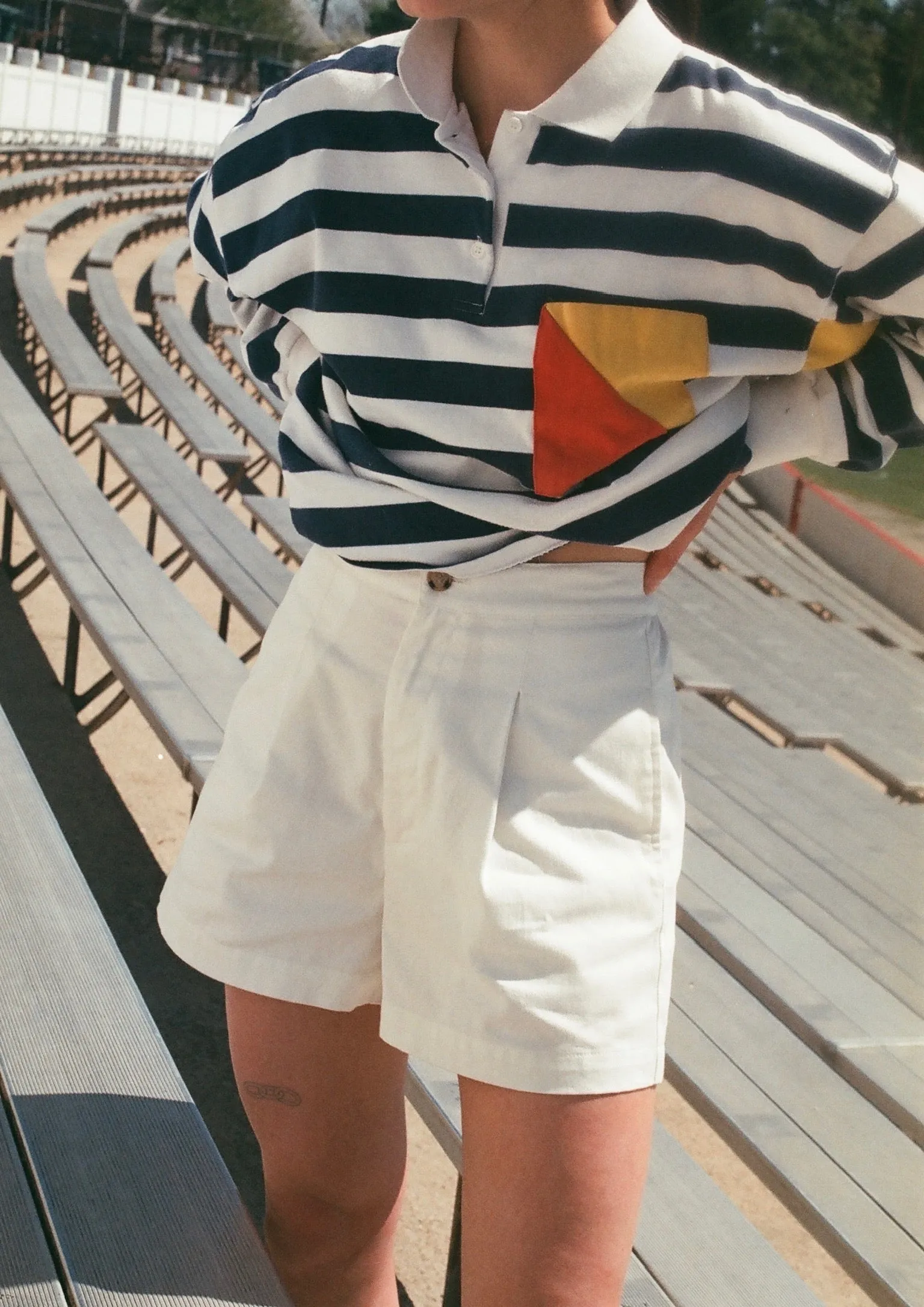 Oliver French Twill Short sold by NA NIN product image thumbnail 4