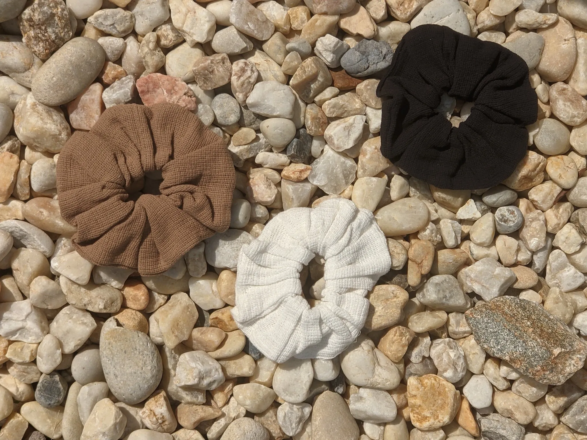 Waffled Cotton Scrunchie sold by NA NIN product image thumbnail 2