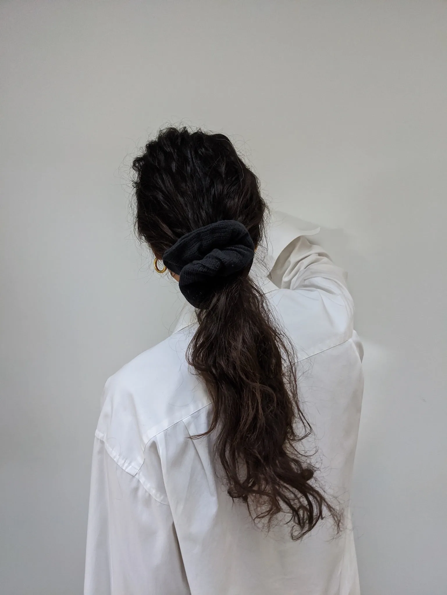 Waffled Cotton Scrunchie sold by NA NIN product image thumbnail 3