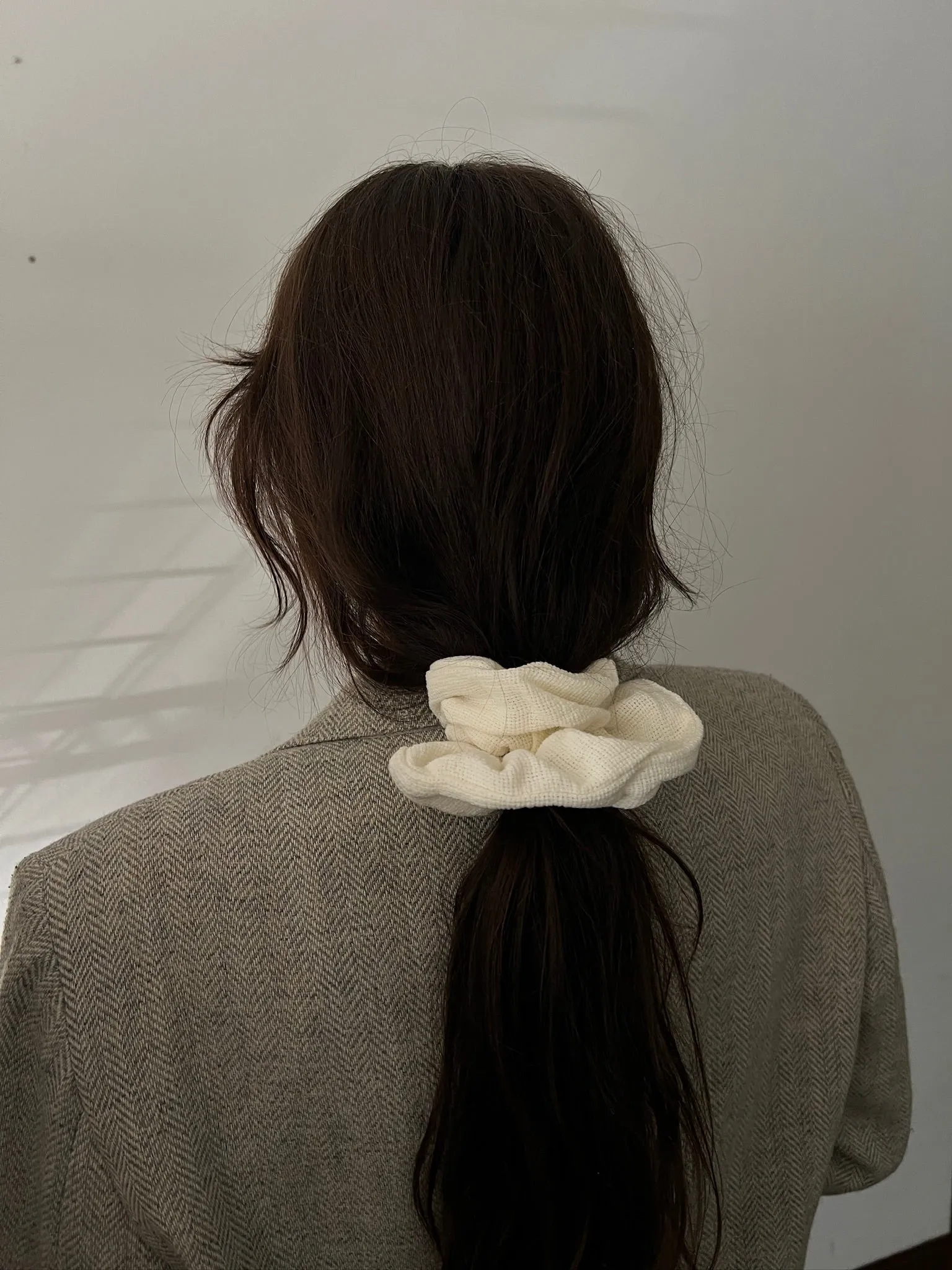 Waffled Cotton Scrunchie sold by NA NIN product image thumbnail 5