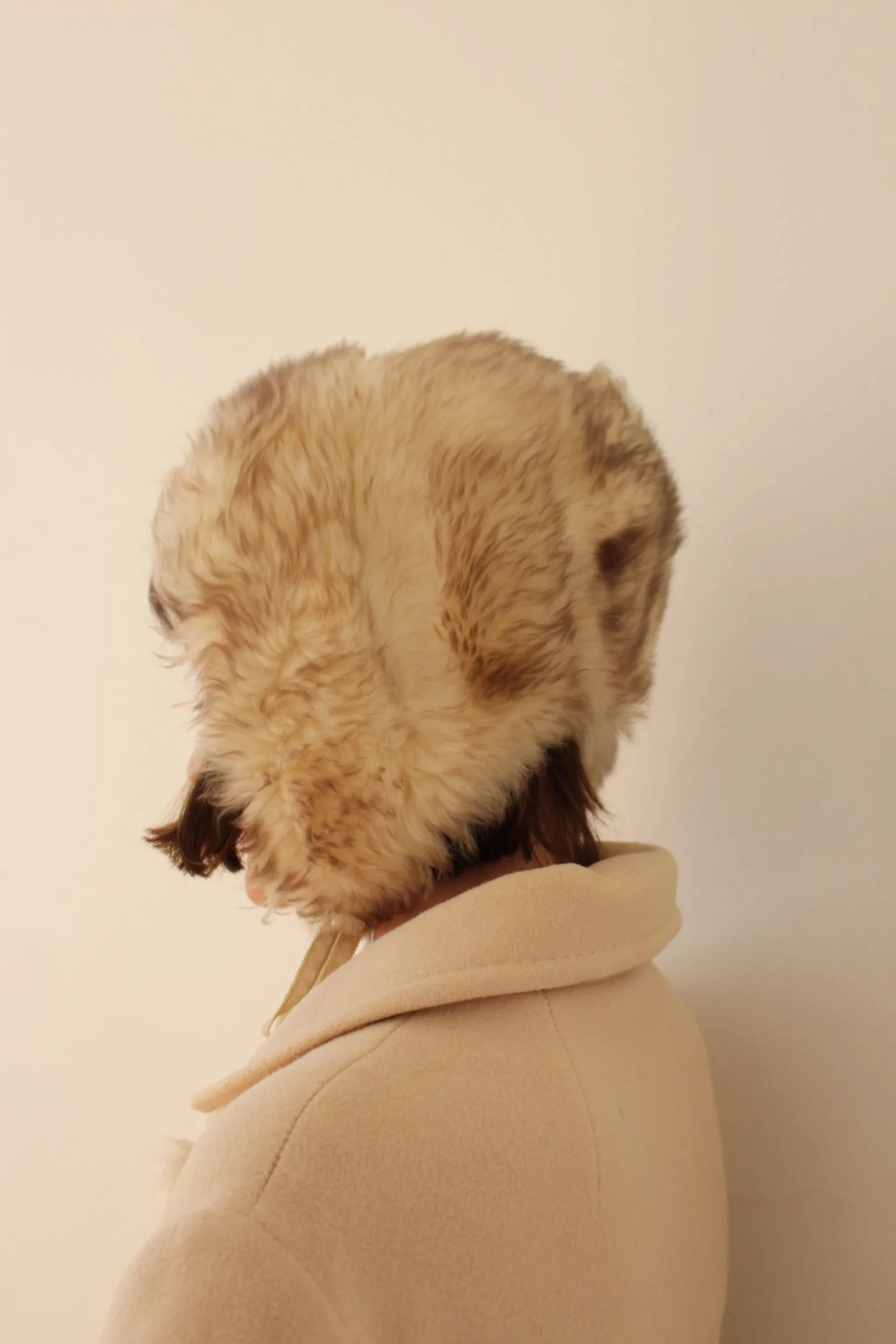 Vintage Faux Fur Trapper Hat sold by NA NIN product image thumbnail 4