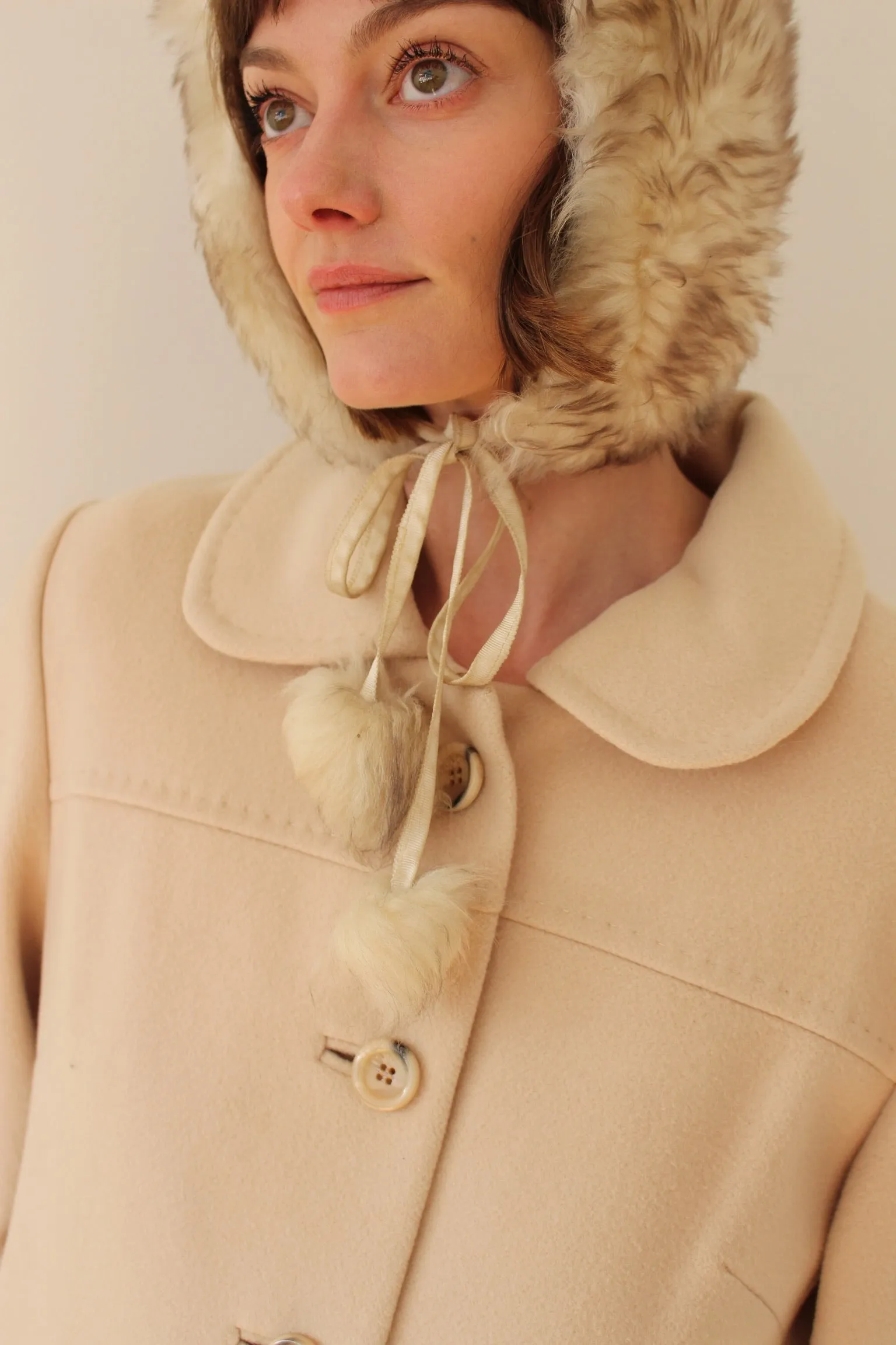 Vintage Faux Fur Trapper Hat sold by NA NIN product image thumbnail 2