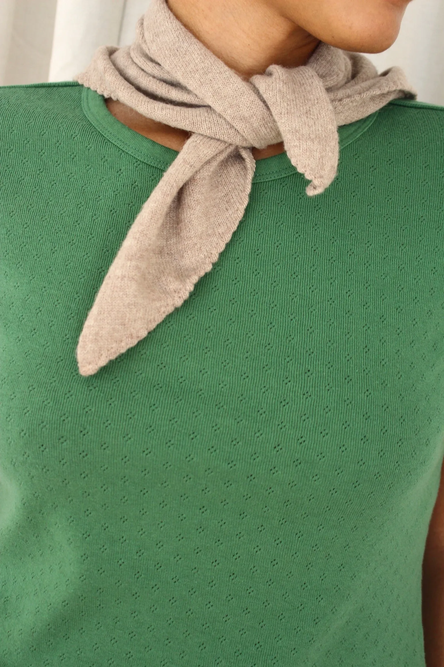 Pointelle Babe Tee sold by NA NIN product image thumbnail 3