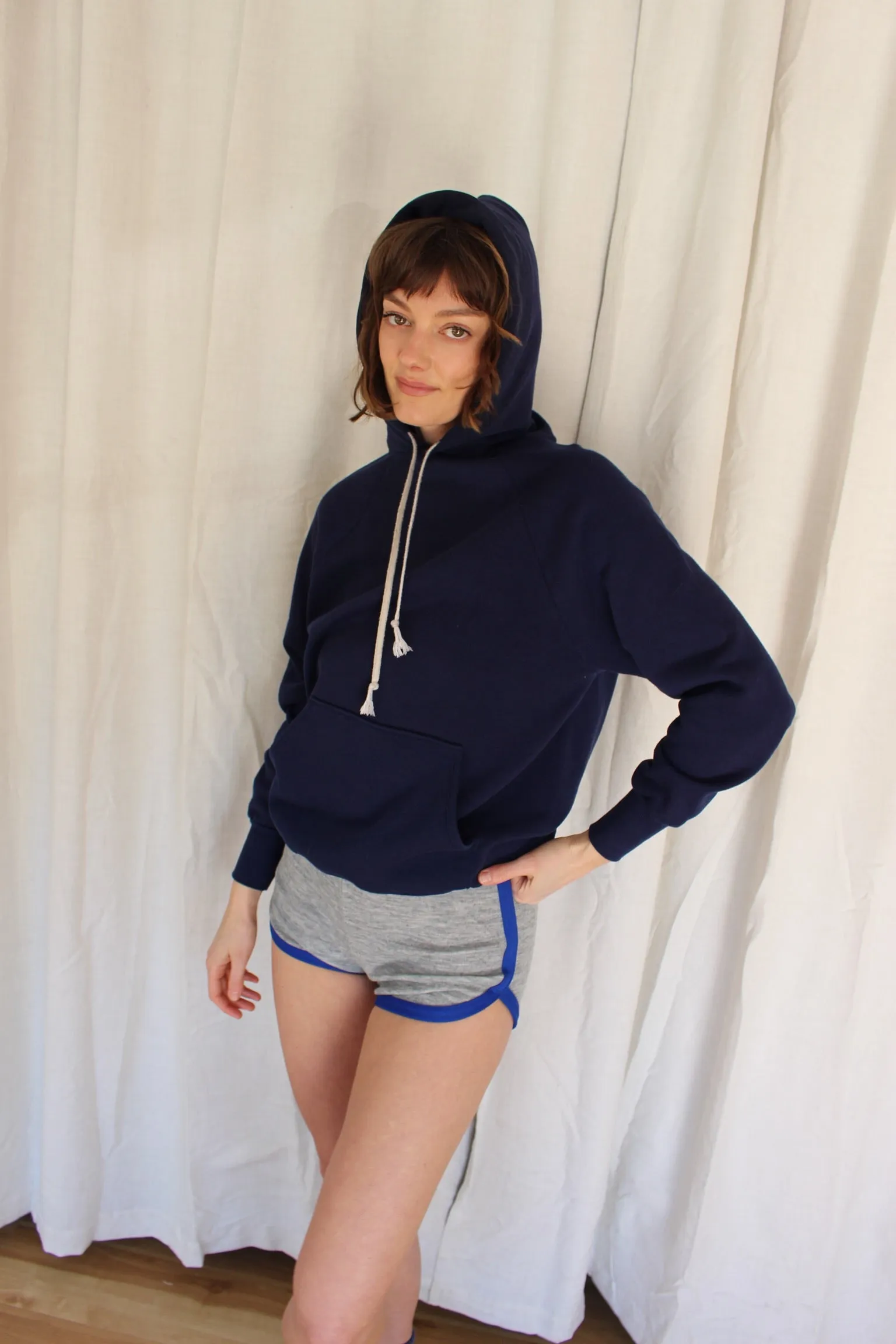 Vintage Midnight Hooded Sweatshirt sold by NA NIN product image thumbnail 4