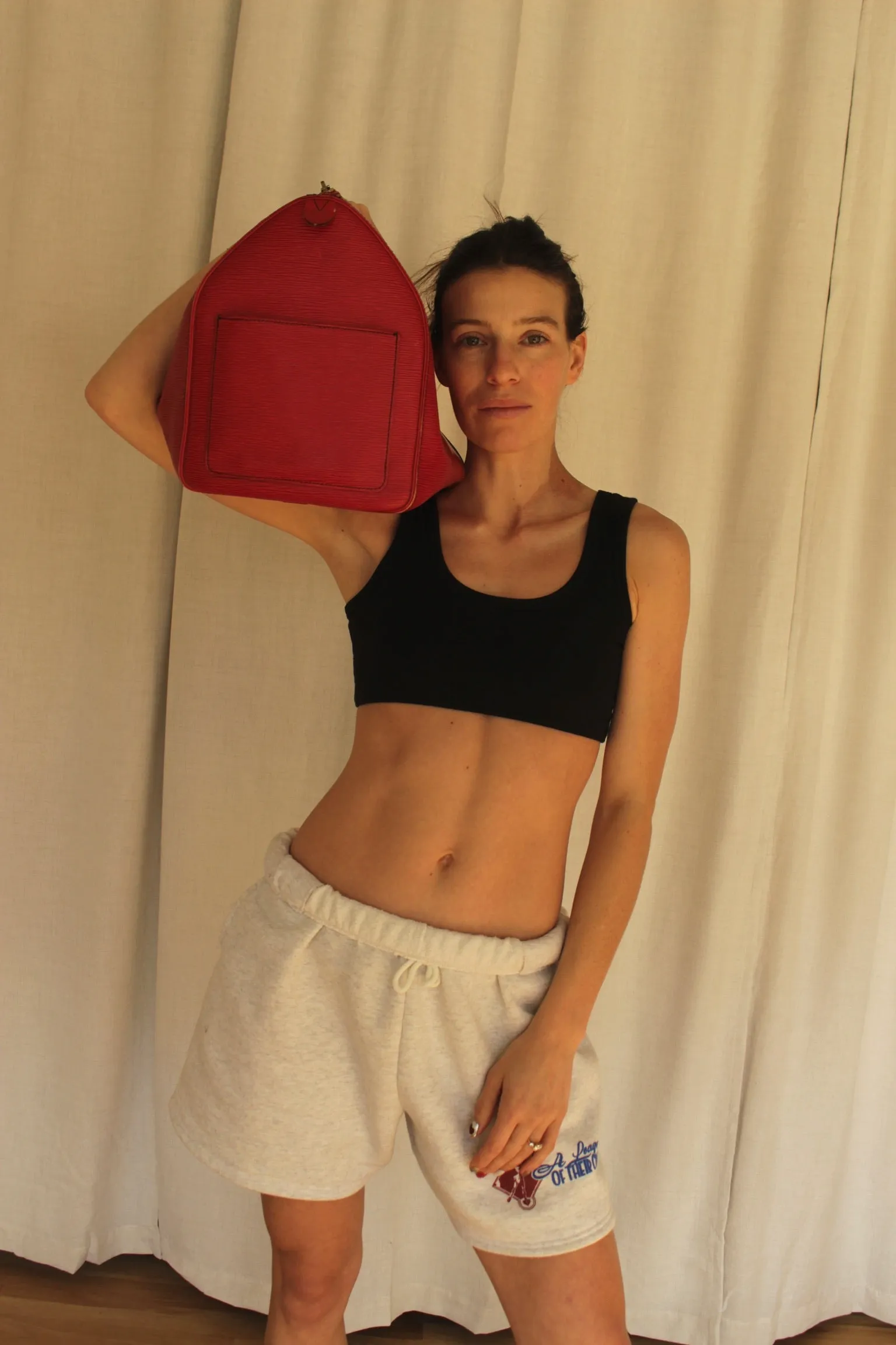 Louis Vuitton Epi Red Leather Keepall Duffle sold by NA NIN product image thumbnail 5