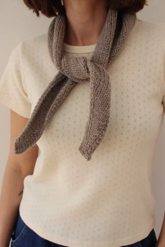 Hand Knit Wool Bandana sold by NA NIN
