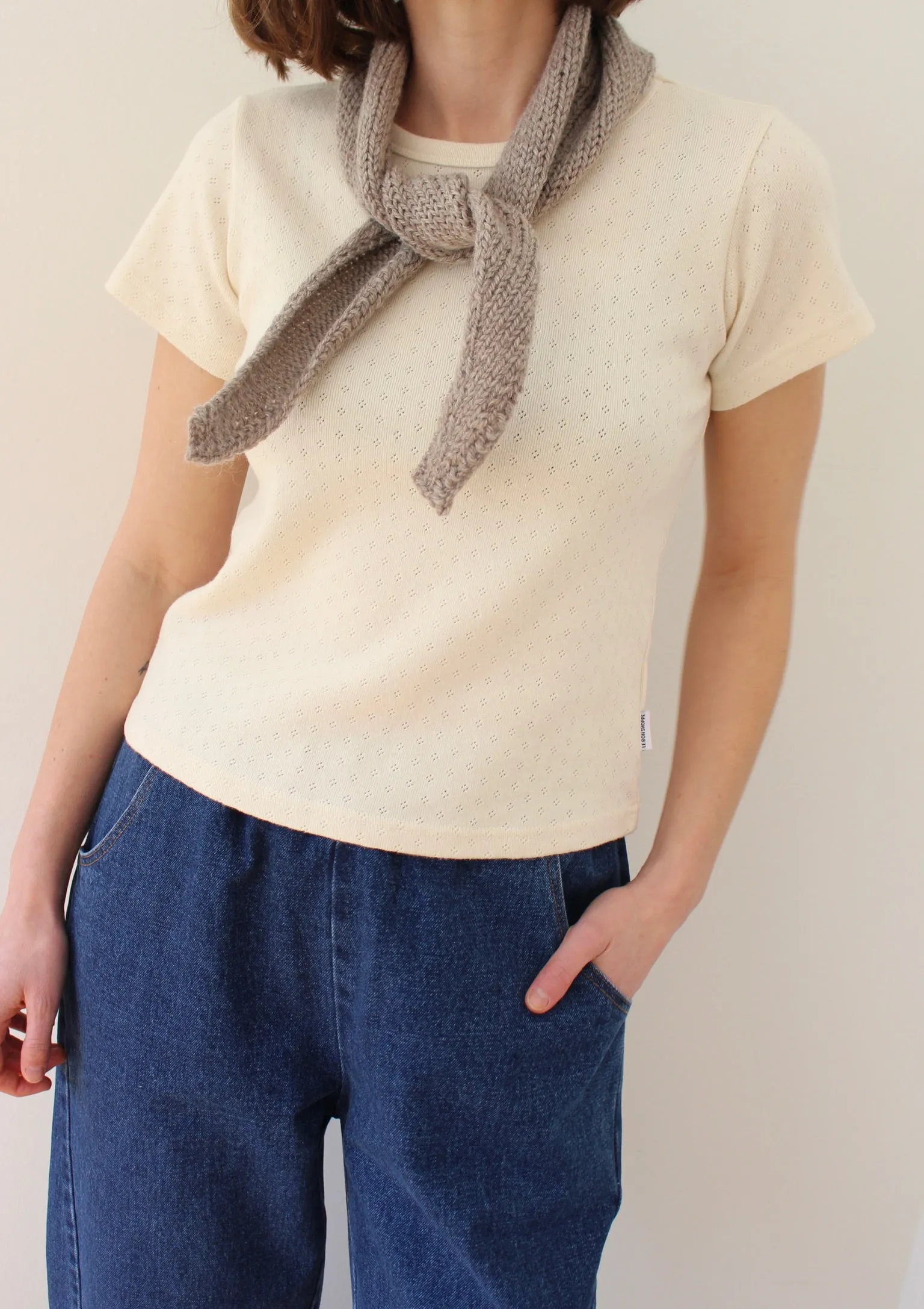 Hand Knit Wool Bandana sold by NA NIN product image thumbnail 2