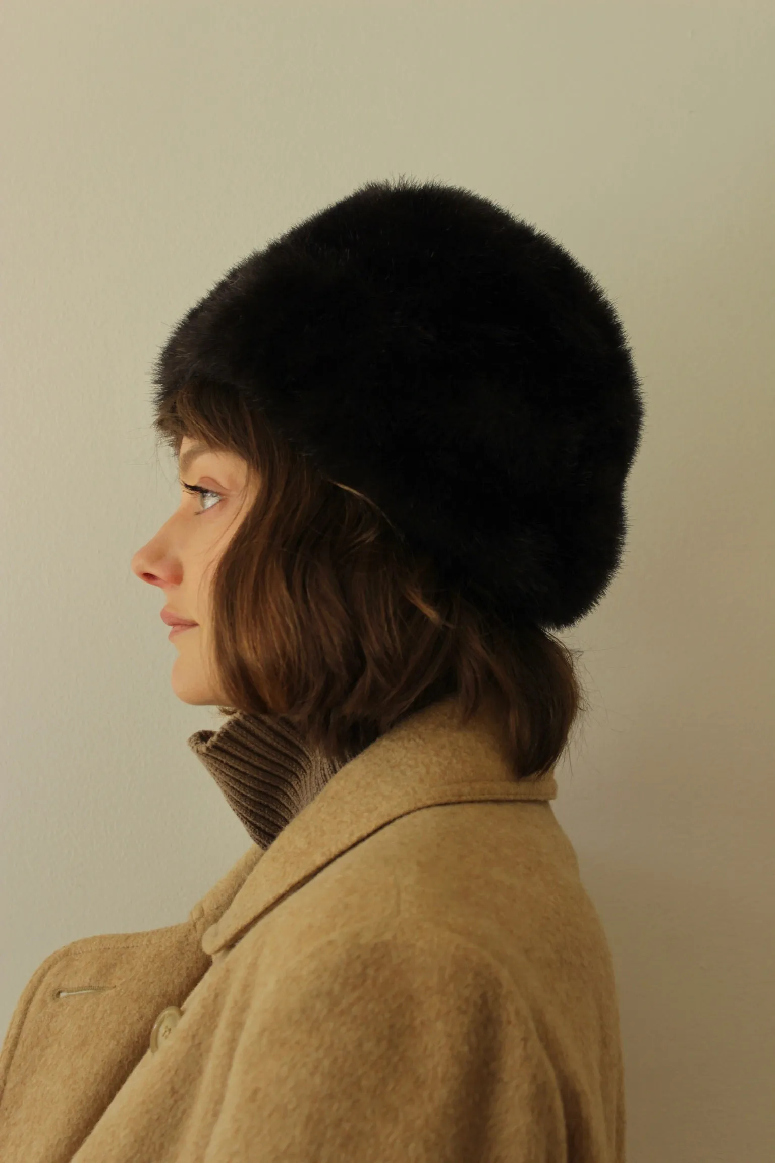 Vintage Smoke Faux Fur Hat sold by NA NIN product image thumbnail 4