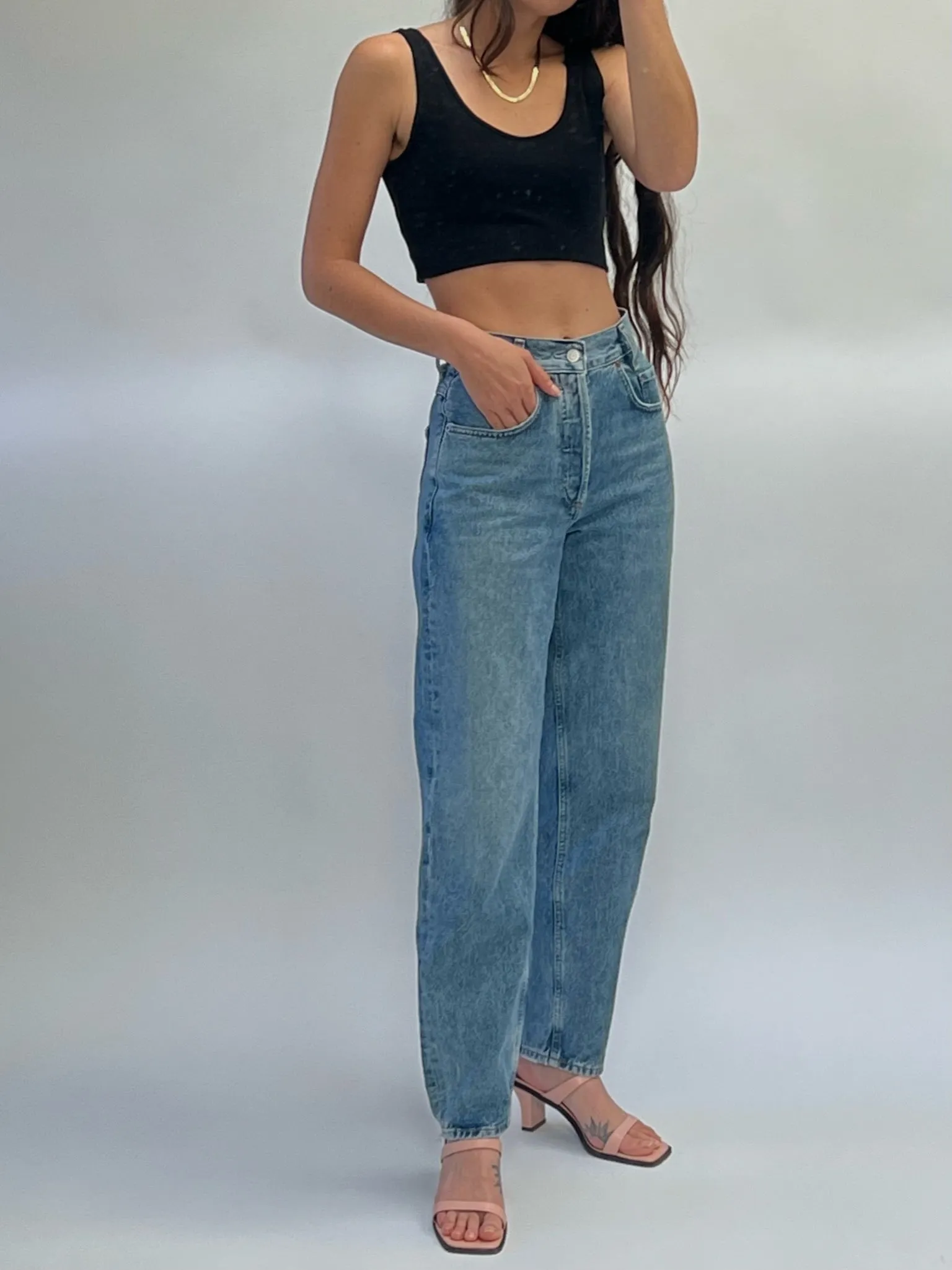 Tapered Baggy High Rise sold by NA NIN product image thumbnail 2