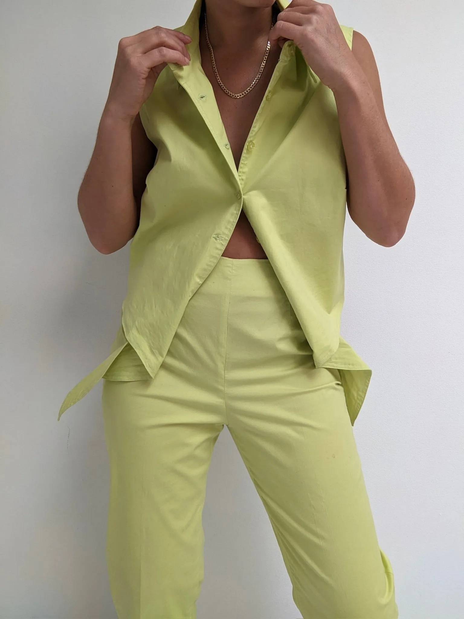 Favorite 90s Lemon-Lime Capri Set sold by NA NIN product image thumbnail 5