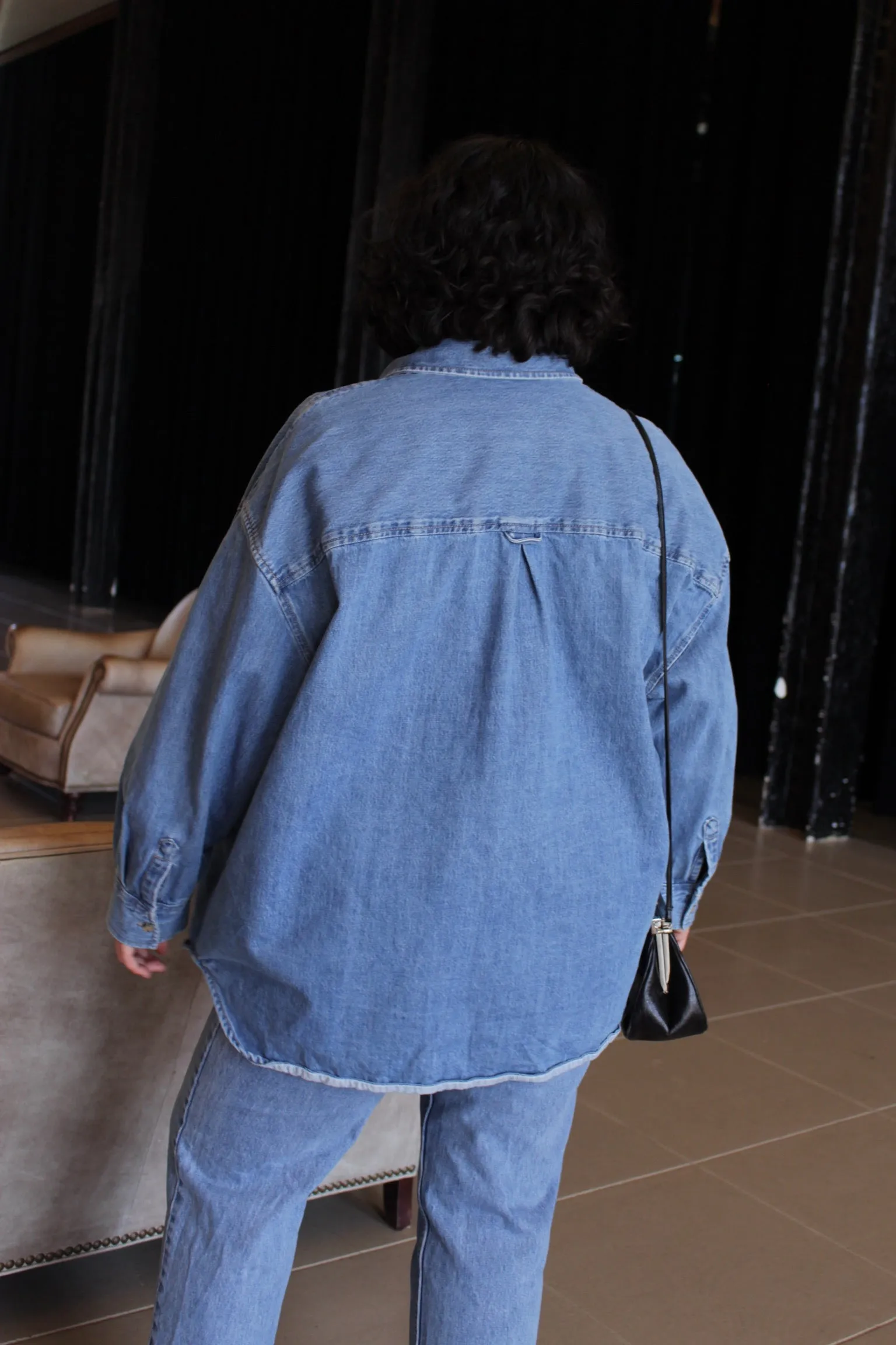 Vintage Double-Weight Denim Button Down sold by NA NIN product image thumbnail 2