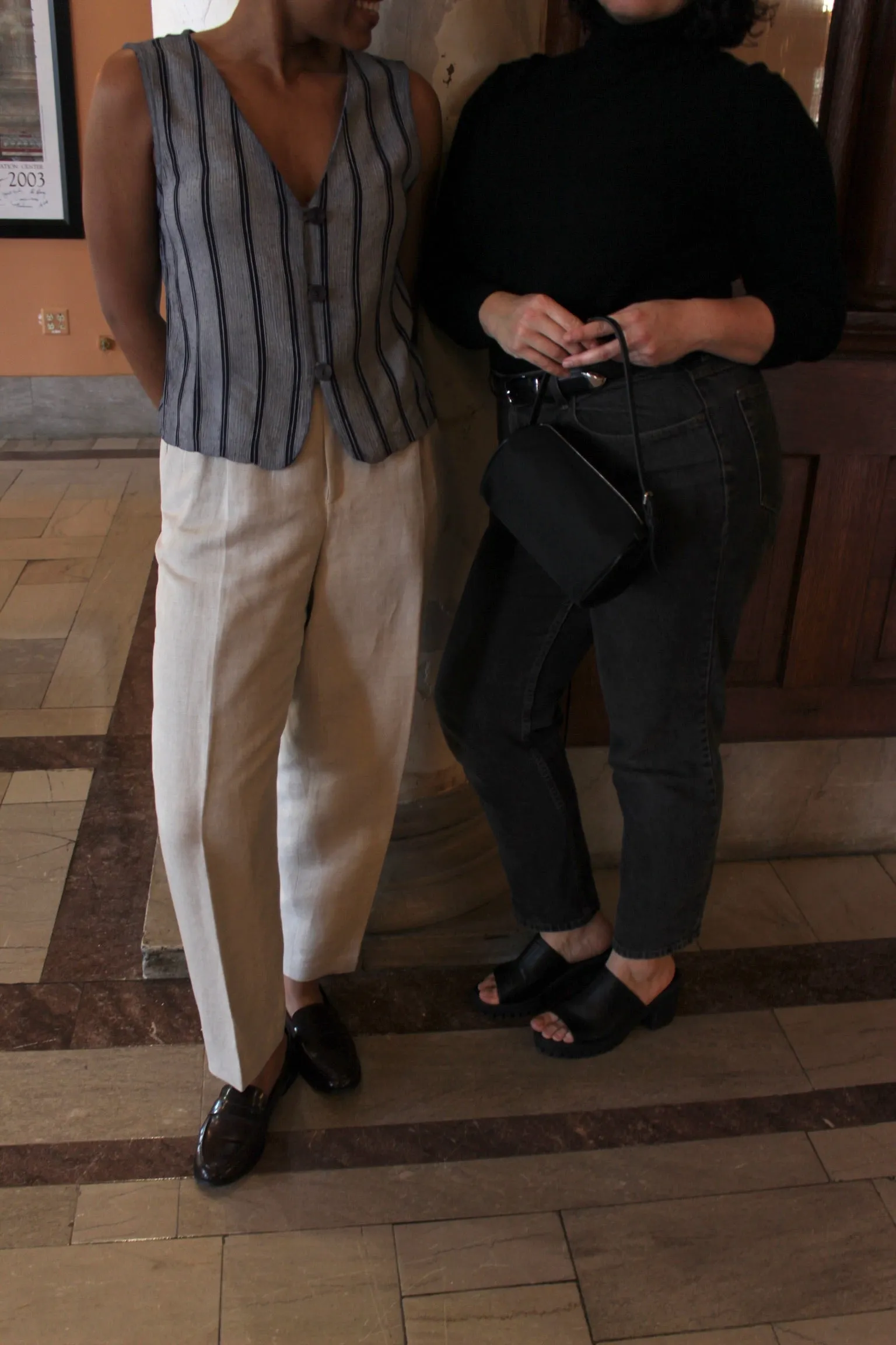 Vintage Woven Linen Trousers sold by NA NIN product image thumbnail 3