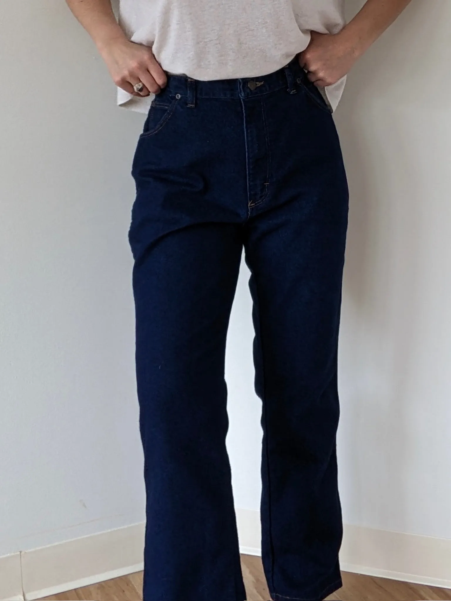 Vintage Indigo High Rise Denim sold by NA NIN product image thumbnail 5