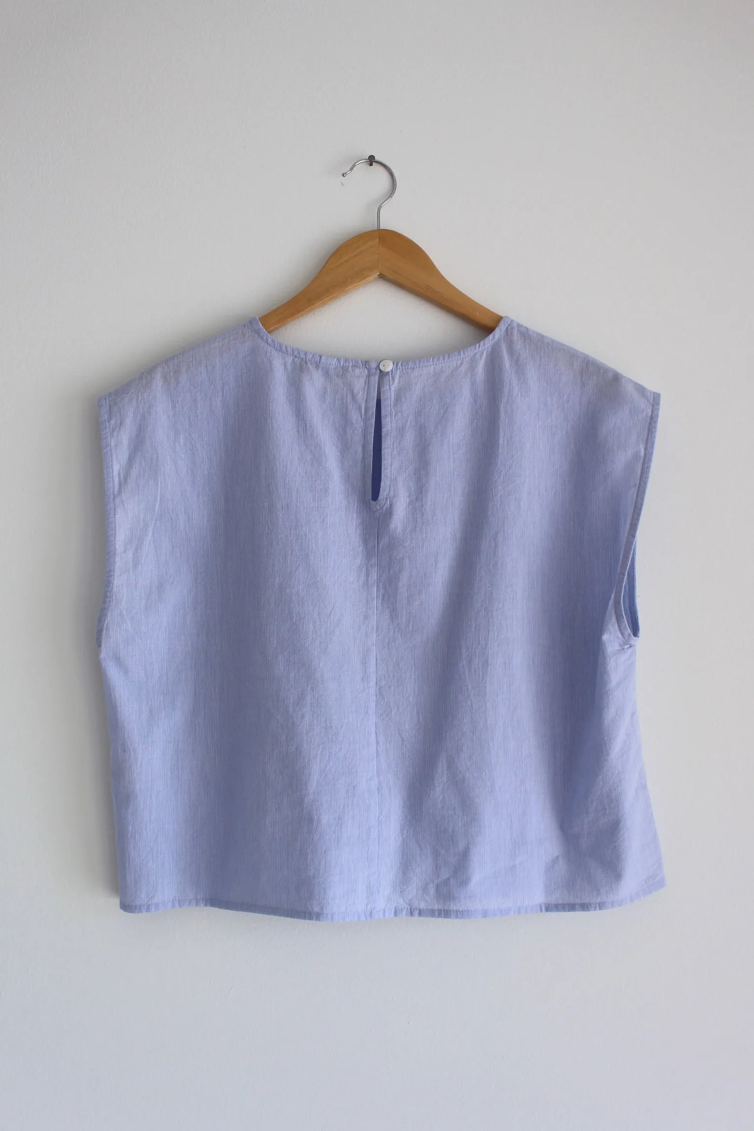 Zay Pinstripe Cotton Top sold by NA NIN product image thumbnail 5