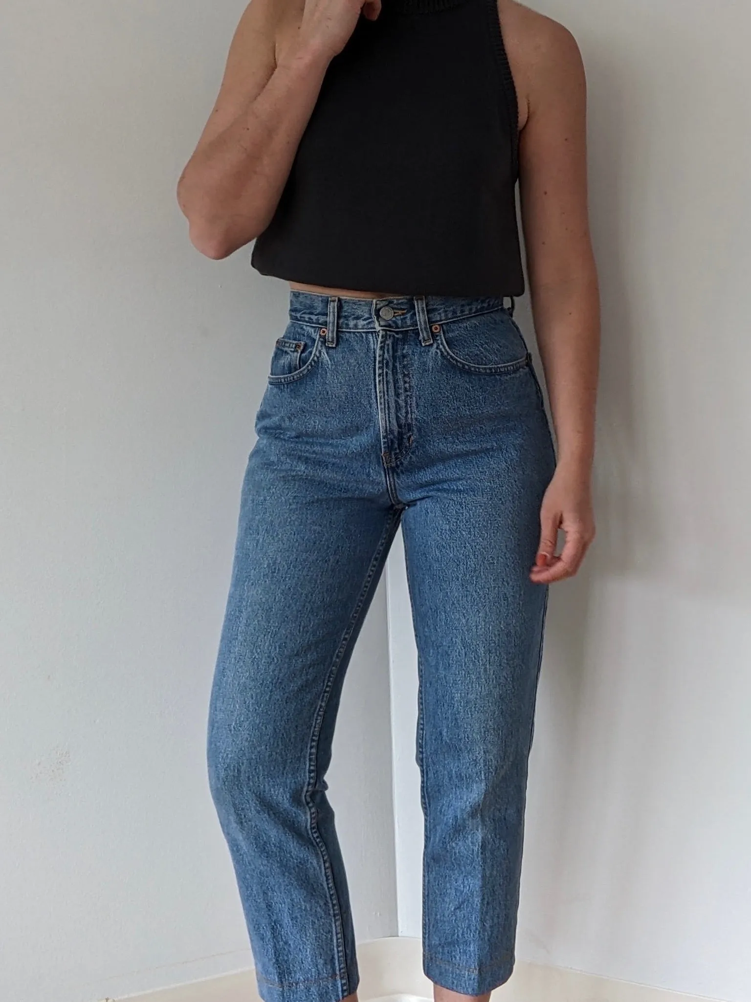 Vintage Cropped Gap Denim sold by NA NIN product image thumbnail 5