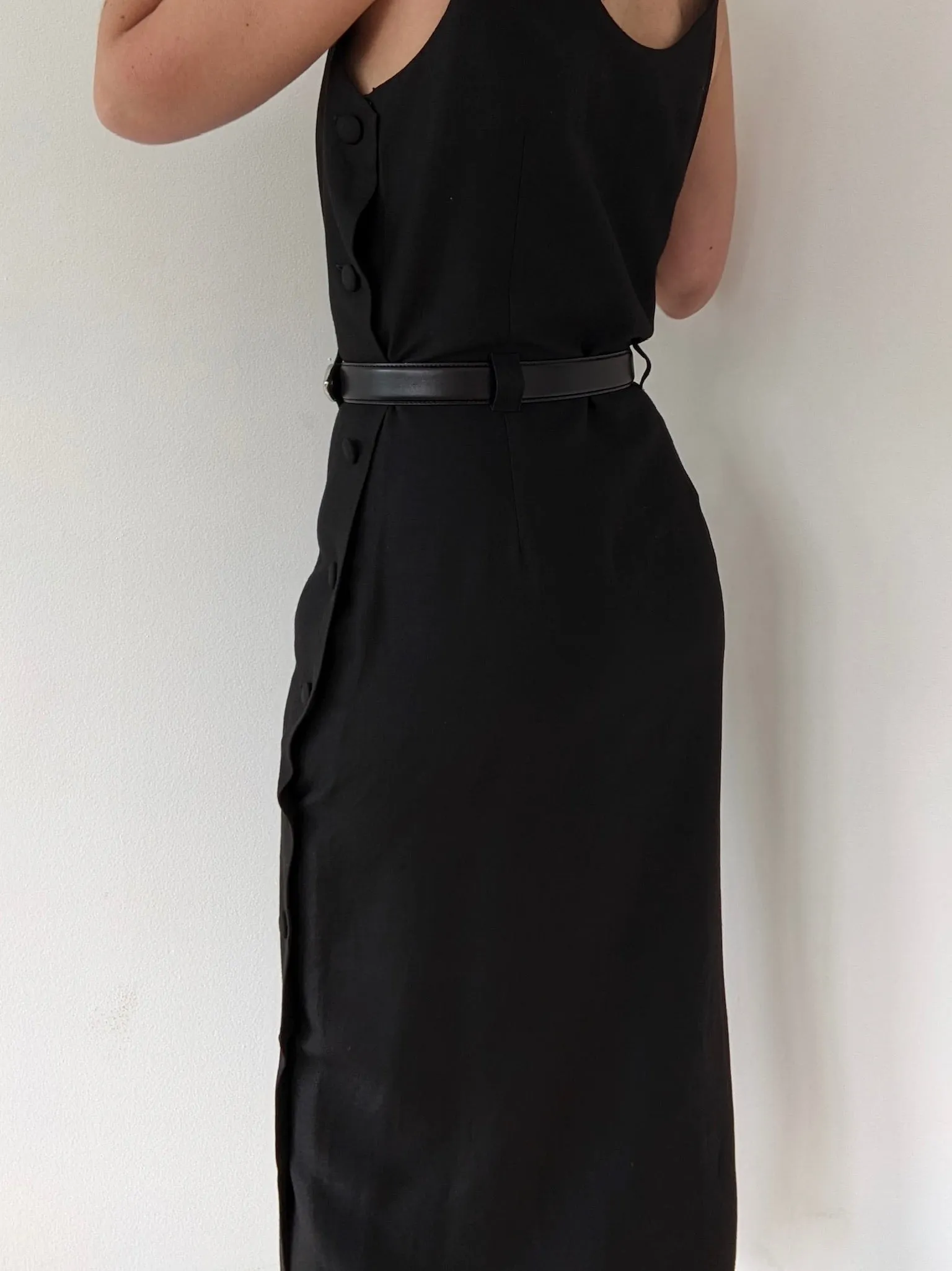 Beautiful Vintage Caviar Linen Dress sold by NA NIN product image thumbnail 3