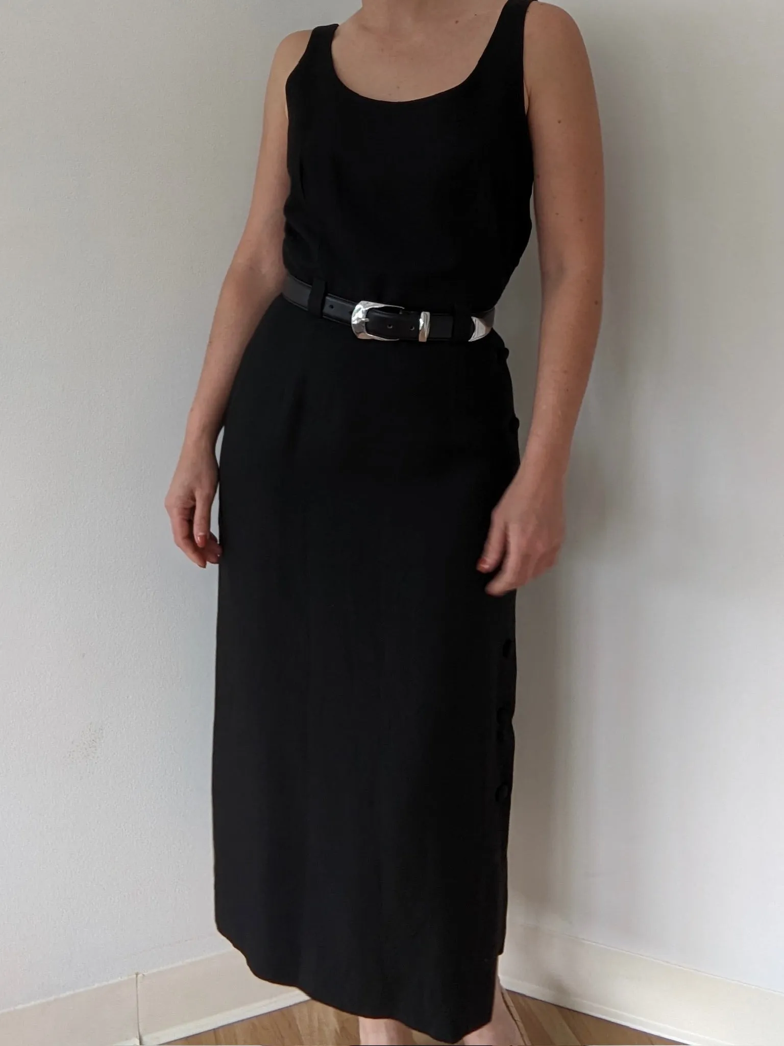 Beautiful Vintage Caviar Linen Dress sold by NA NIN product image thumbnail 4