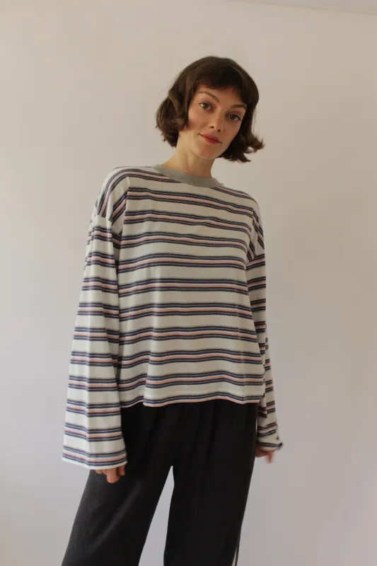 Gemma Striped Long Sleeve made by LA RELAXED