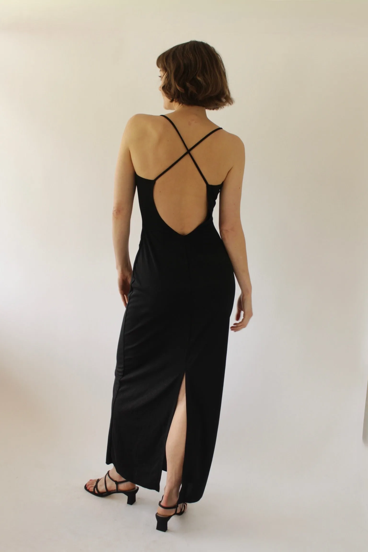Vintage Beaded Floral Evening Dress sold by NA NIN