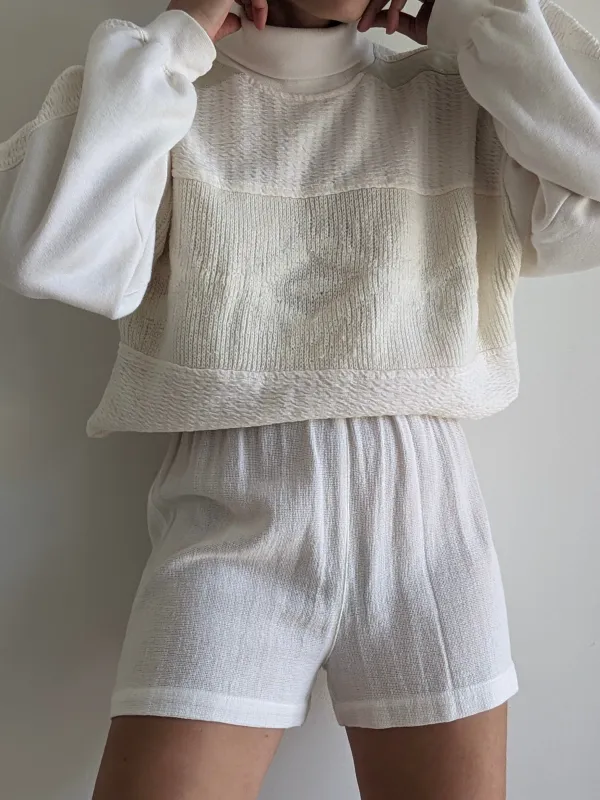 Favorite Vintage Textured Turtleneck Sweatshirt made by Vintage