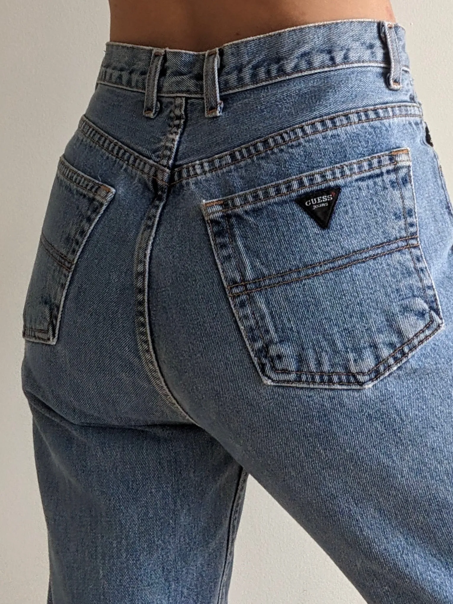 90s Guess Blue Jeans sold by NA NIN product image thumbnail 3