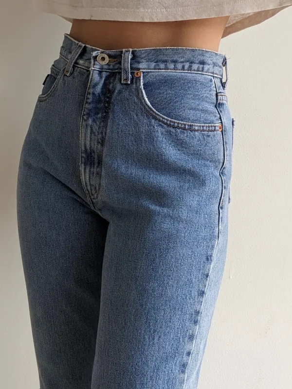 90s Guess Blue Jeans made by NA NIN
