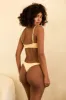 Seaport High Cut Thong Bikini Bottom sold by Dippin Daisy’s