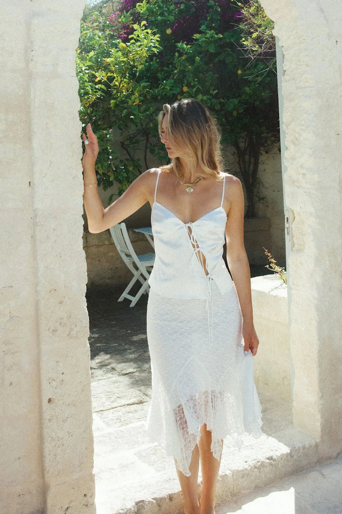 Saffron Skirt sold by Dippin Daisy’s