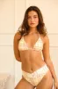 Retro High Cut Cheeky Bikini Bottom sold by Dippin Daisy’s