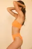 Seashore High Waisted Cheeky Bikini Bottom Plus sold by Dippin Daisy’s