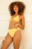 Seashore Cheeky High Waisted Bikini Bottom sold by Dippin Daisy’s