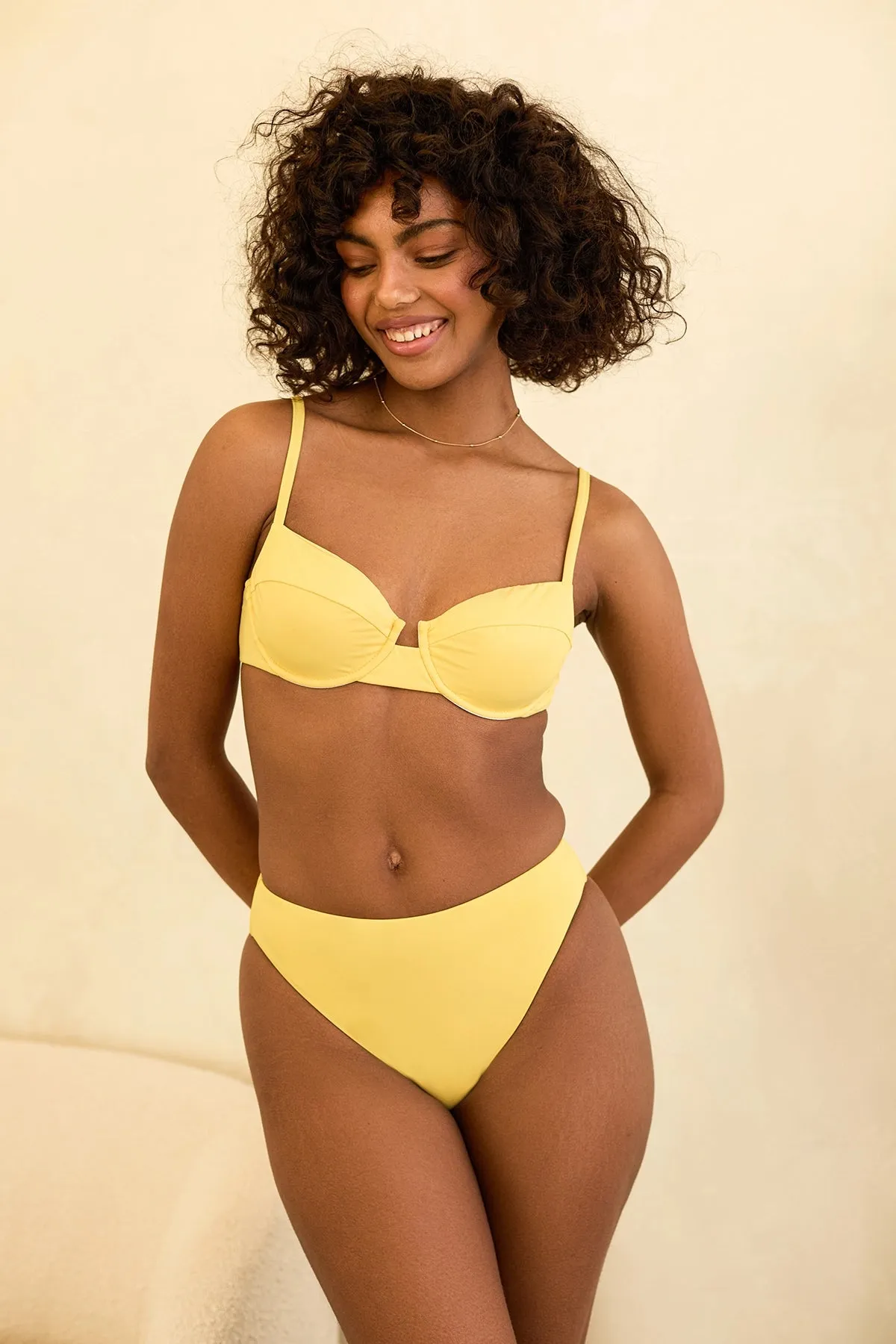 Seashore High Waist Cheeky Bikini Bottom sold by Dippin Daisy’s product image thumbnail 4