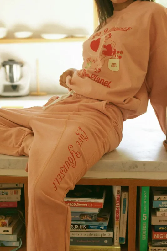 Love Yourself Drawstring Sweatpants sold by Dippin Daisy’s