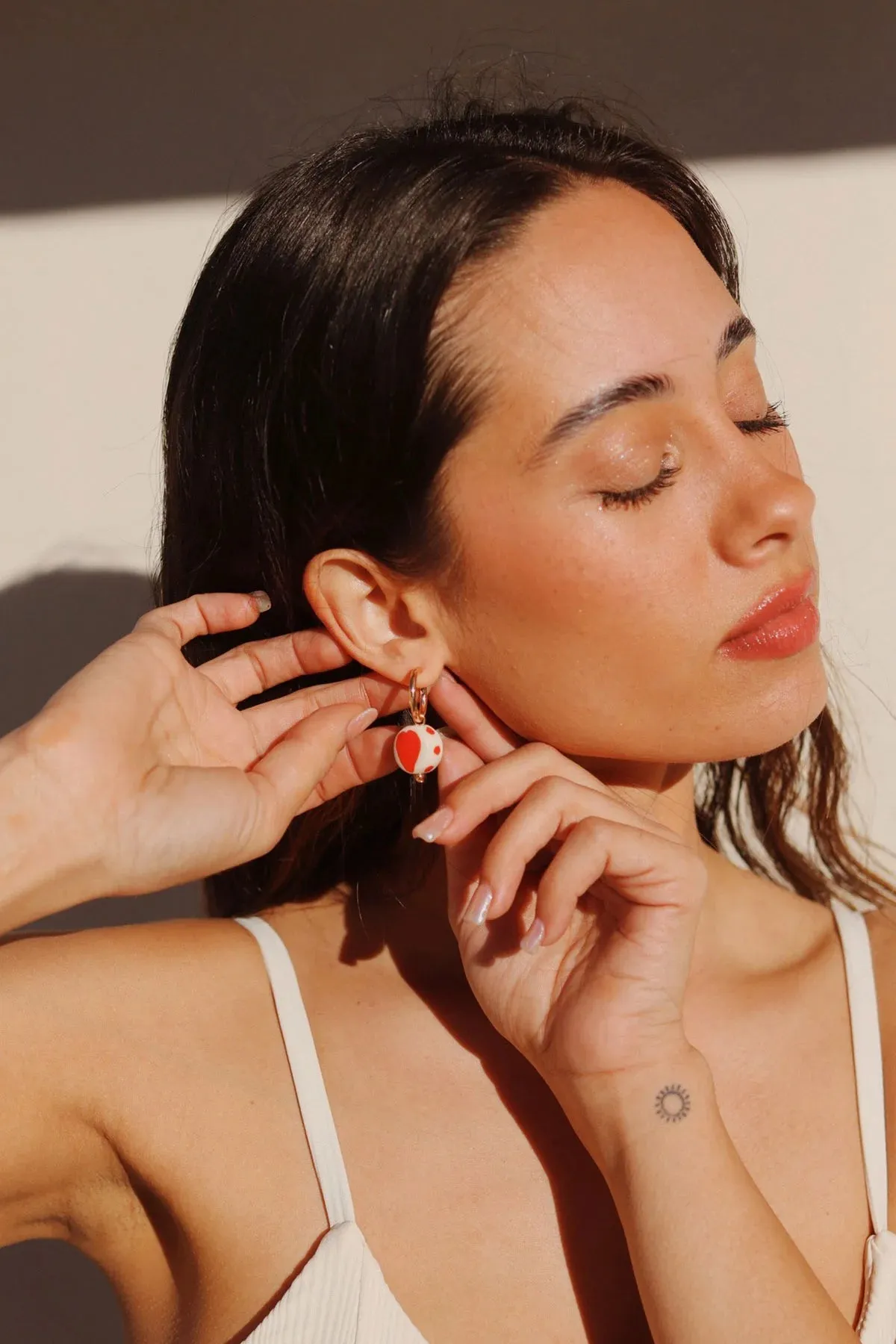 Heart Candy Earrings sold by Dippin Daisy’s