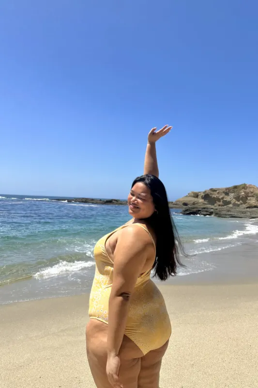 Bliss Moderate Coverage One Piece sold by Dippin Daisy’s