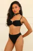Seashore High Waisted Cheeky Swim Bikini Bottom sold by Dippin Daisy’s