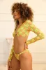 Quinn Knotted Cheeky Bikini Bottom sold by Dippin Daisy’s