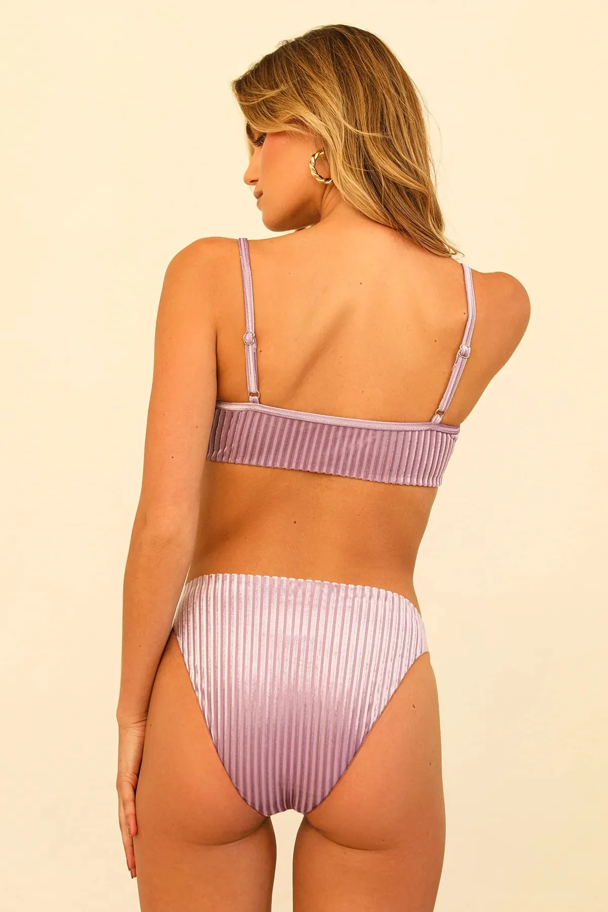 Seashore Cheeky High Waisted Bikini Bottom sold by Dippin Daisy’s product image thumbnail 4
