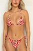 Palm Tie Back Triangle Bikini Top sold by Dippin Daisy’s