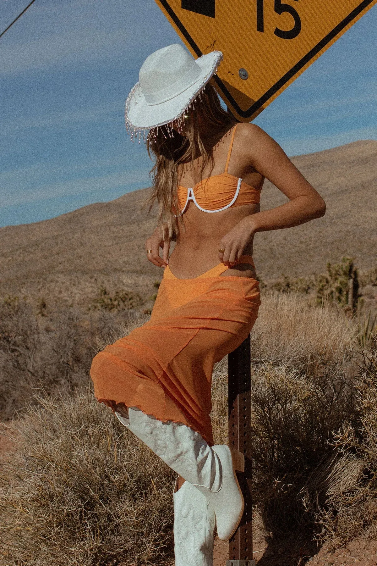 Indio Cover-Up Swim Skirt sold by Dippin Daisy’s