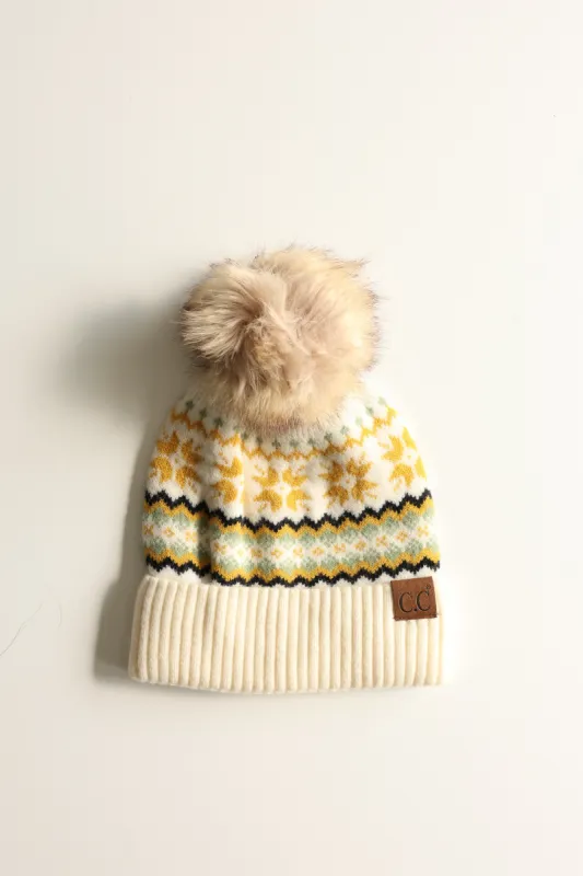 Nordic Beanie Hat sold by Dippin Daisy’s