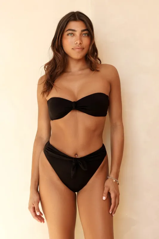 Shay Bandeau Bikini Top sold by Dippin Daisy’s