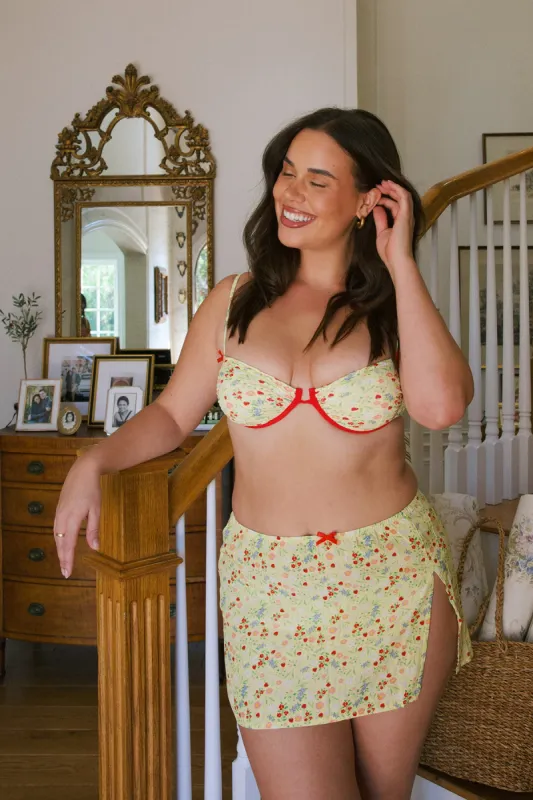 Charmed Slit Mini Skirt sold by Dippin Daisy’s