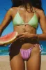 Palm Triangle Bikini Top sold by Dippin Daisy’s