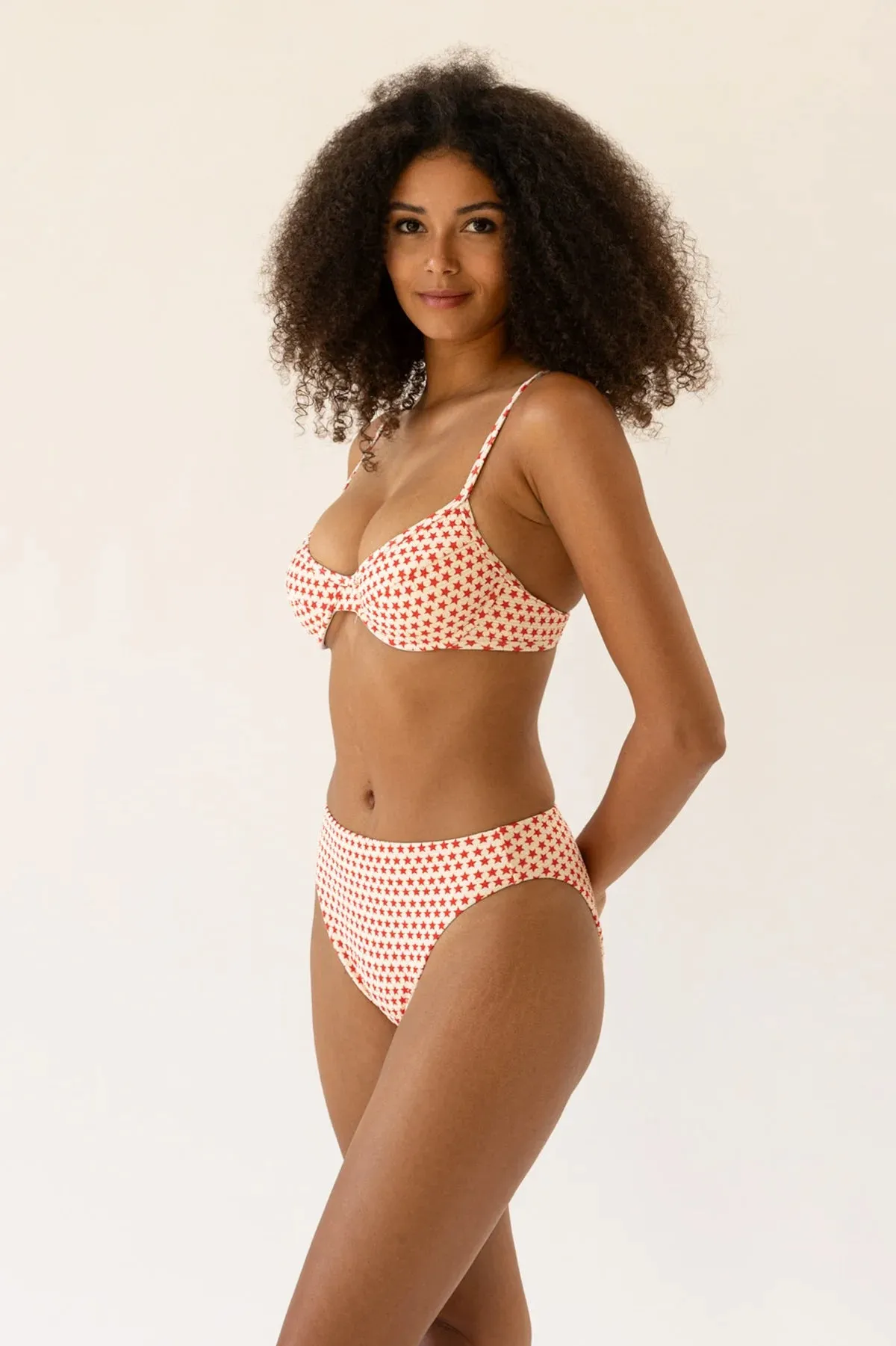 Seashore High Waist Cheeky Bikini Bottom sold by Dippin Daisy’s product image thumbnail 3