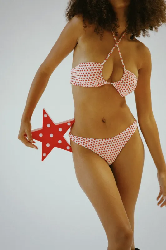 Rockstar Bandeau Thong Set sold by Dippin Daisy’s