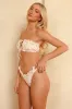 Rosewater Rikki Bandeau Cheeky Set sold by Dippin Daisy’s