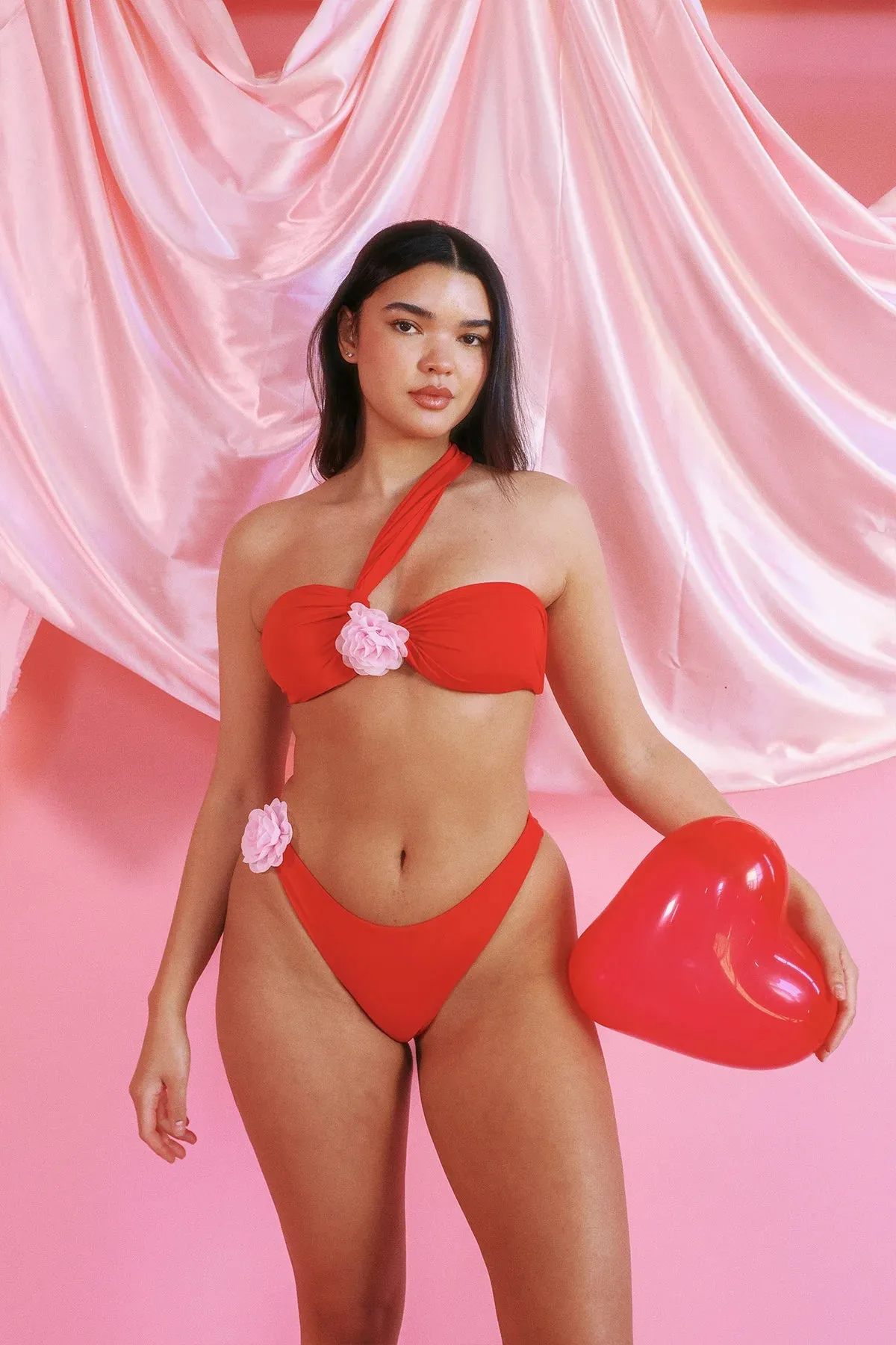 Strawberry Bandeau Super Cheeky Set sold by Dippin Daisy’s product image thumbnail 4